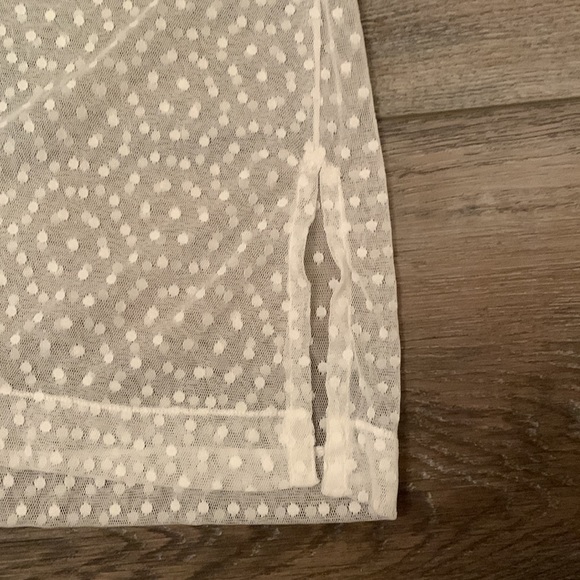 Island Passage sheer polka dot swimsuit coverup - Picture 2 of 10